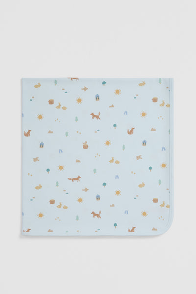 Organically Grown Cotton Jersey Swaddle