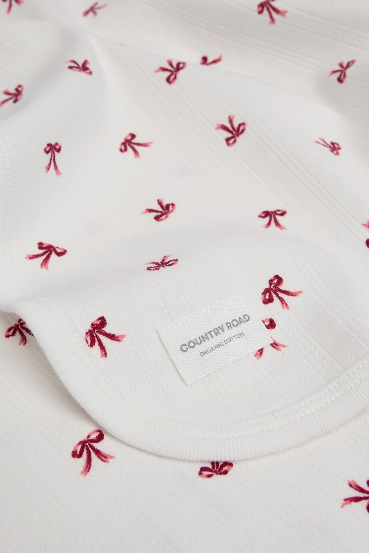 Organically Grown Cotton Pointelle Swaddle