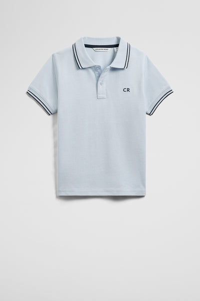 Organically Grown Cotton Short Sleeve Logo Polo