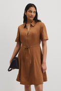 Panel Detail Mini Dress