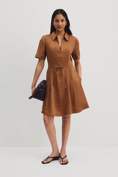 Panel Detail Mini Dress
