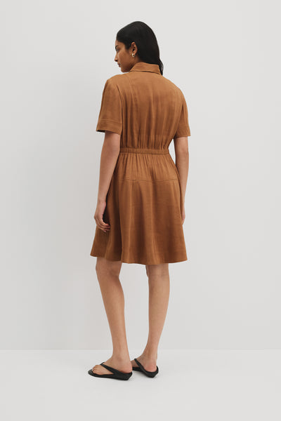 Panel Detail Mini Dress