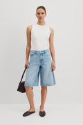 Denim Bermuda Short