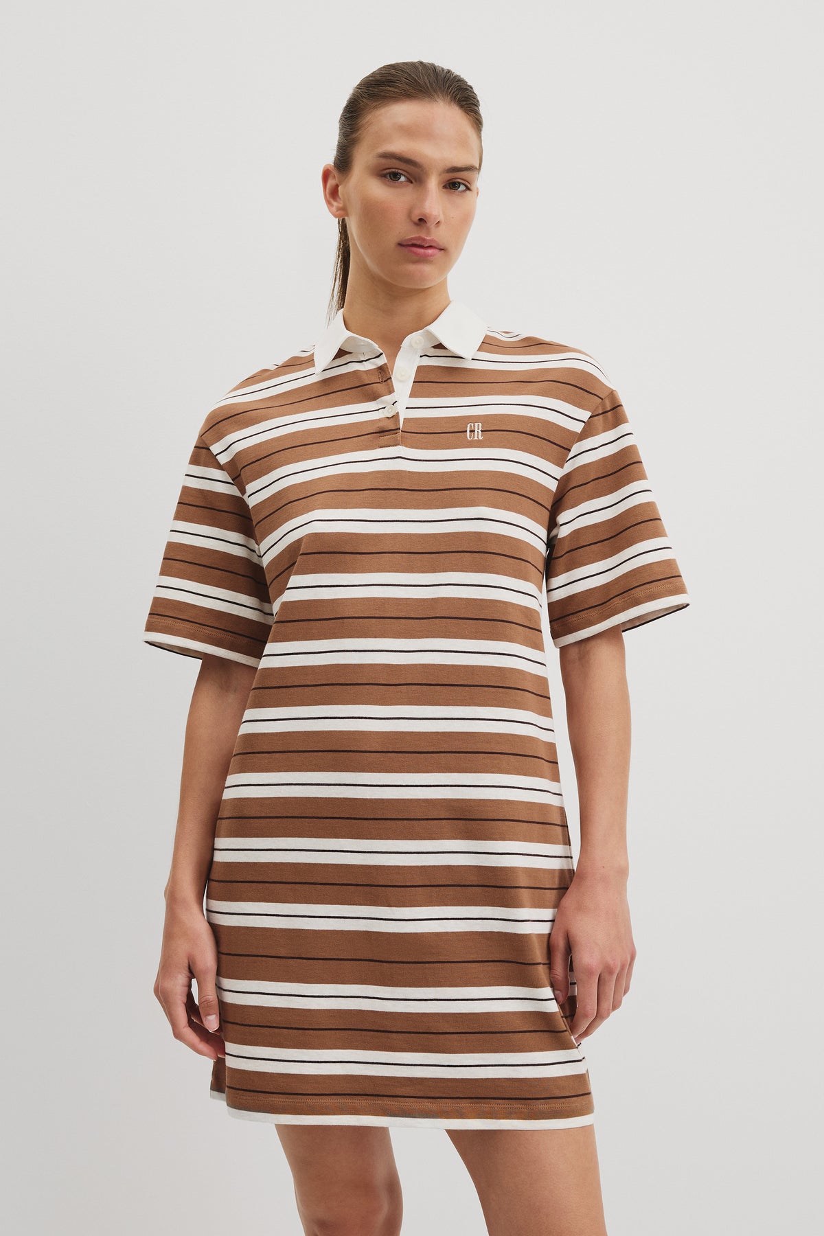 Stripe Mini Rugby Dress