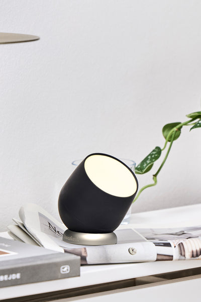 Beam Portable Rechargeable Touch Lamp - Black - Black - image 4