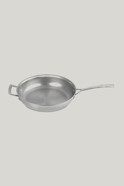 3ply Stainless Steel Uncoated Frying Pan 28cm - Stainless Steel - image 1