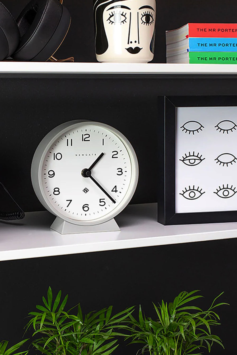 M Mantel Clock - Posh Grey - Grey - image 3