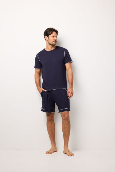 Nox T-Shirt & Boxer Shorts - French Navy - image 1