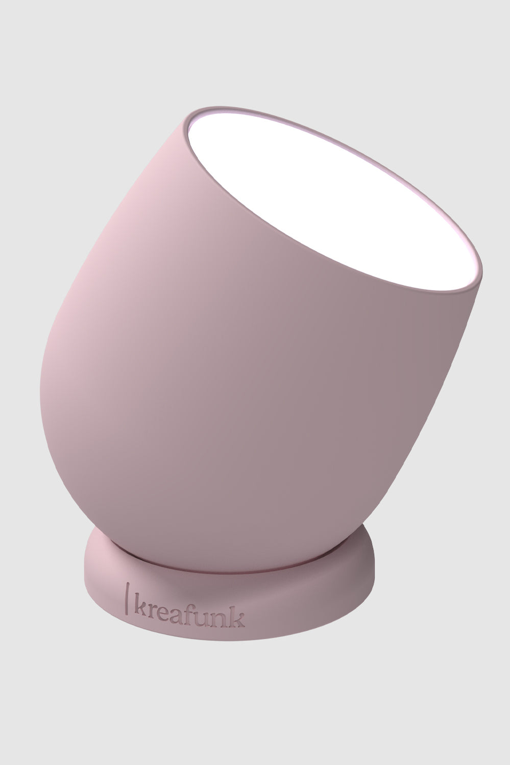 Beam Portable Rechargeable Touch Lamp - Dusty Rose - Pink - image 2