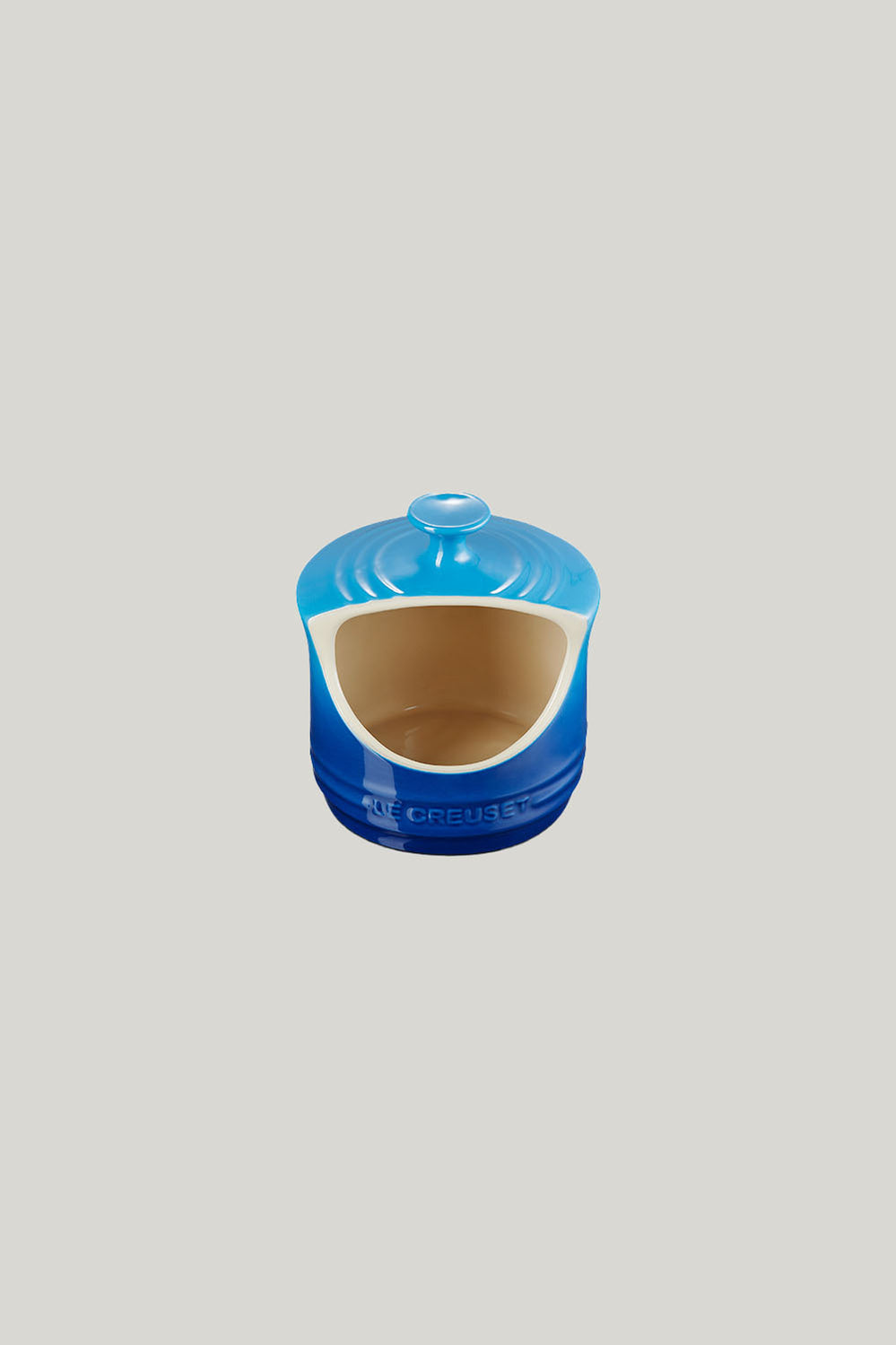Stoneware Salt Pig 0.3 L - Azure Blue - image 1