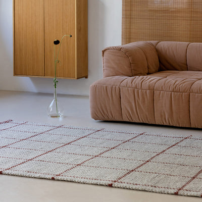 Craft Matter Check Ash Rug 230x160cm - Ash - image 2