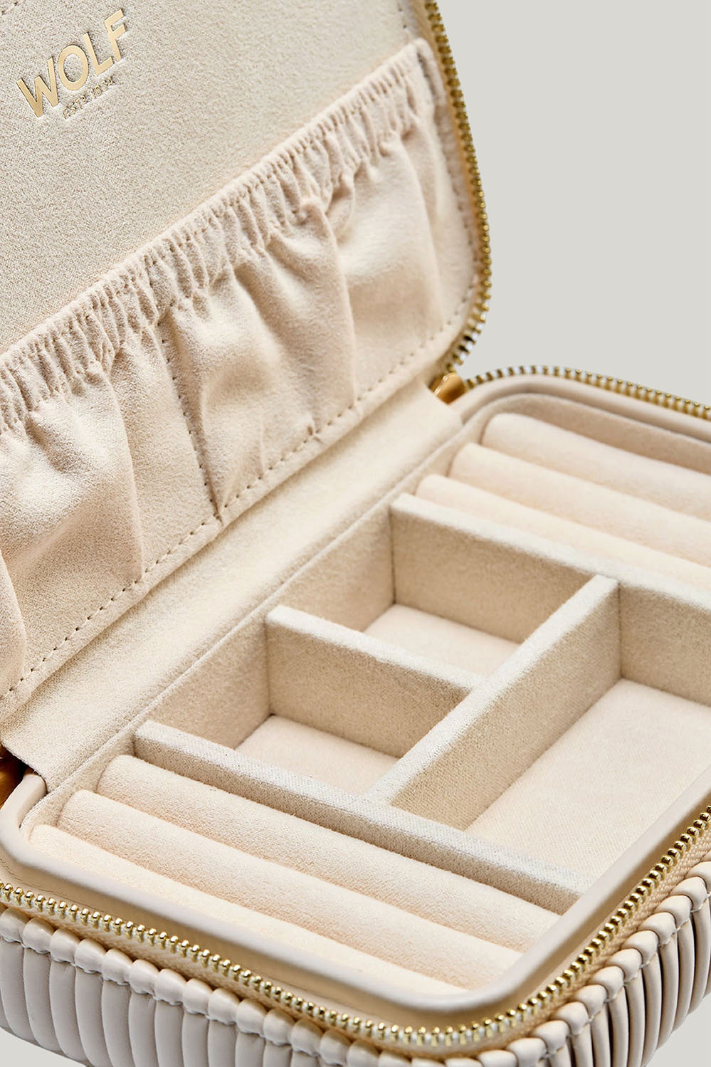 Bella Travel Zip Case Bone - Bone - image 2