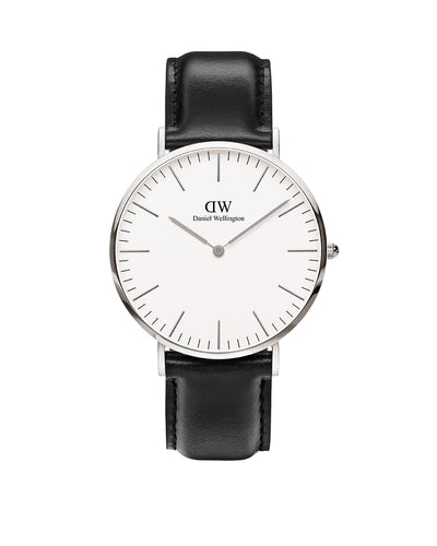 Classic 40 Sheffield Silver & White Watch - Silver - image 1