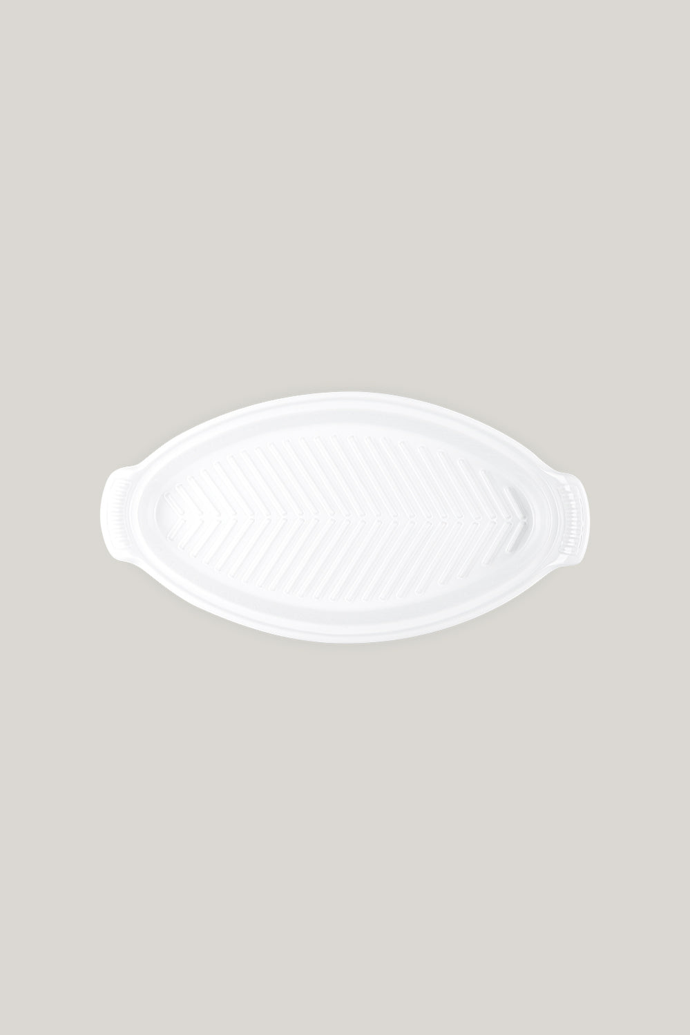 Stoneware Heritage Fish Baker 1.6 L - White - image 4