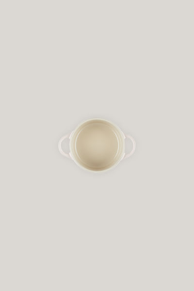 Stoneware Mini Cocotte 10cm - Shell Pink - image 3