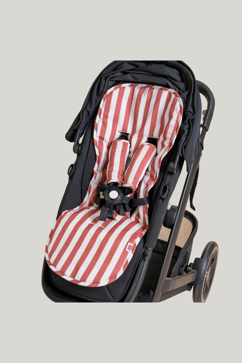 Cosy Pram Liner And Harness Protector - Berry Jam - Berry - image 2