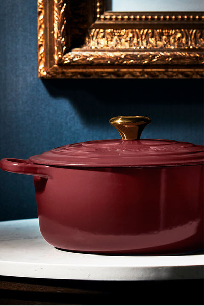 Signature Cast Iron Round Casserole 28cm - Garnet - image 3