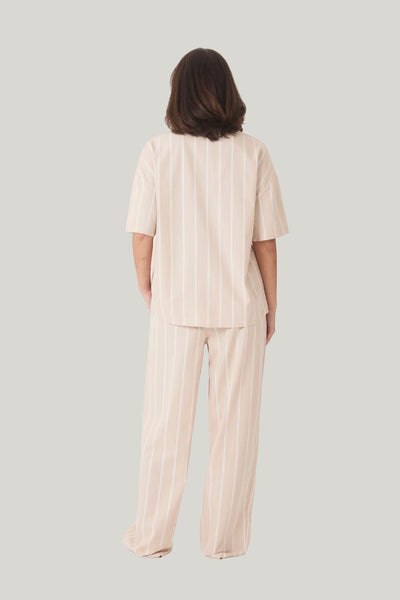 Sybill Cotton Long Pj Set - Beige - image 3