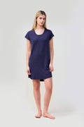 Ashley Bamboo Sleep Tee - Navy - image 1