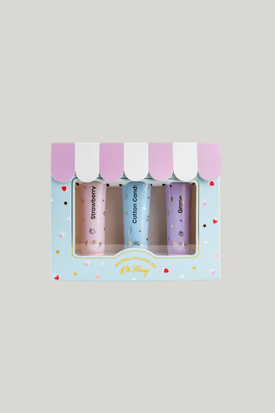 Natural Lip Gloss Set - Blue - image 2