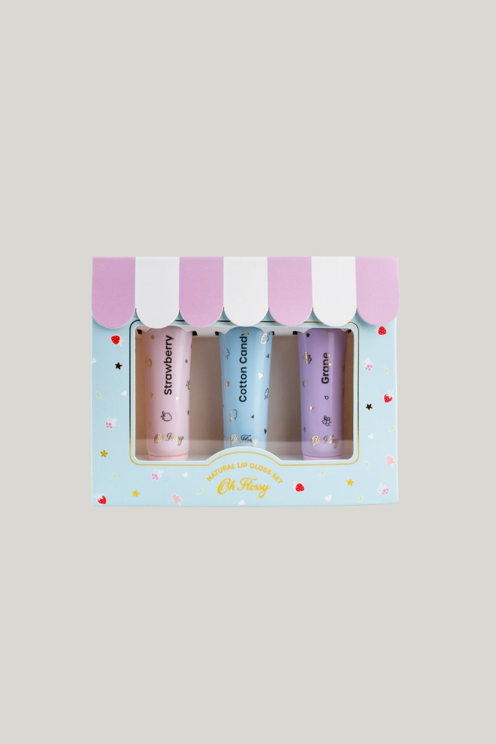 Natural Lip Gloss Set - Blue - image 2