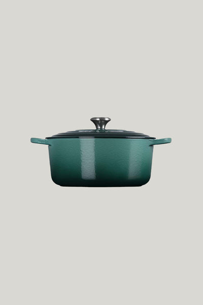 Signature Cast Iron Round Casserole 28cm - Artichaut - image 2