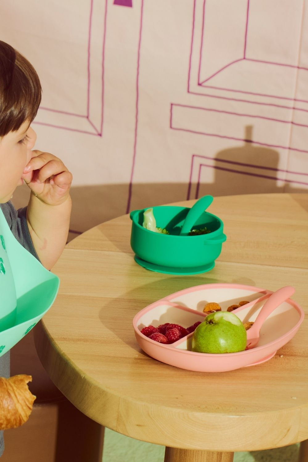 Fun Firsts Spoon And Fork Duo - Peach - image 3