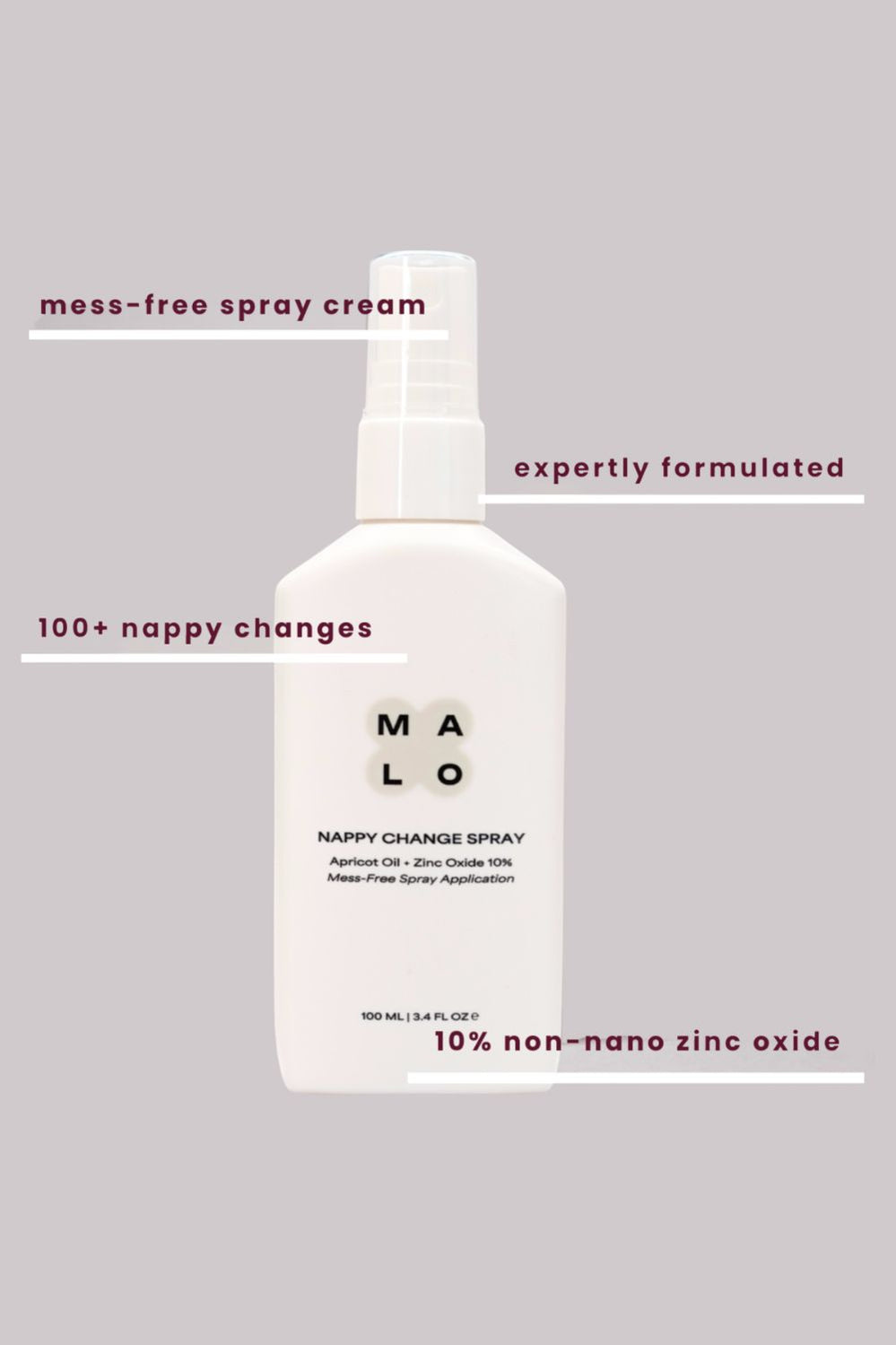 Nappy Change Spray 100ml - NO COLOUR - image 4