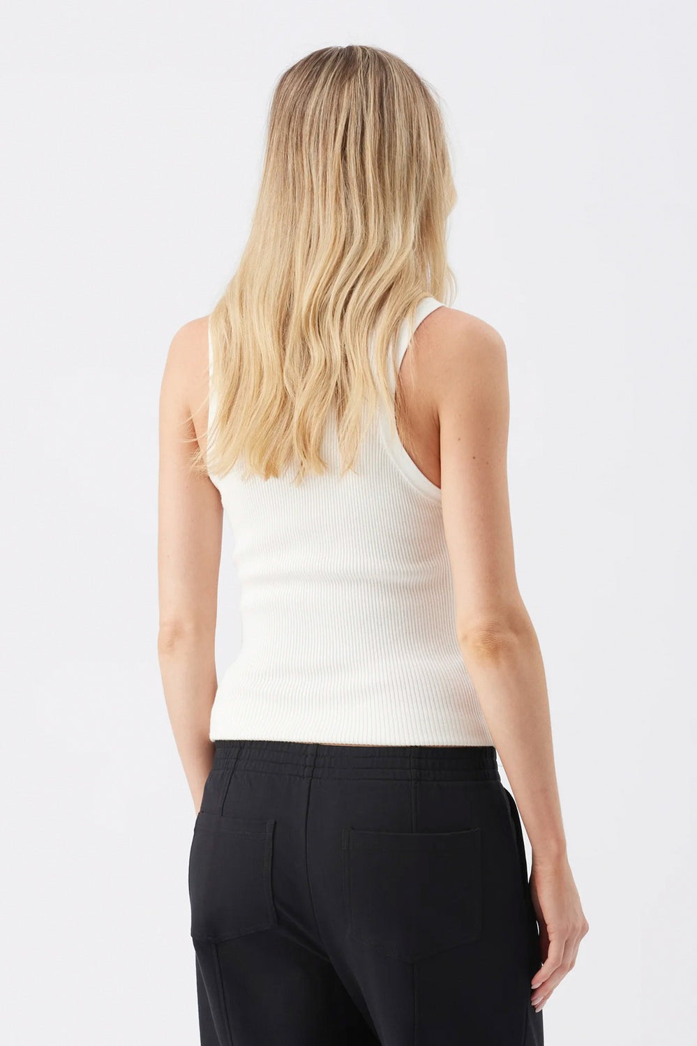 Monique Knit Nursing Tank - White - image 4