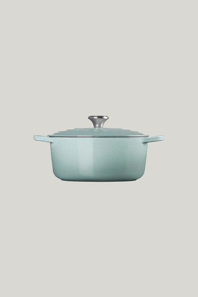 Signature Cast Iron Round Casserole 26cm - Sea Salt - image 2