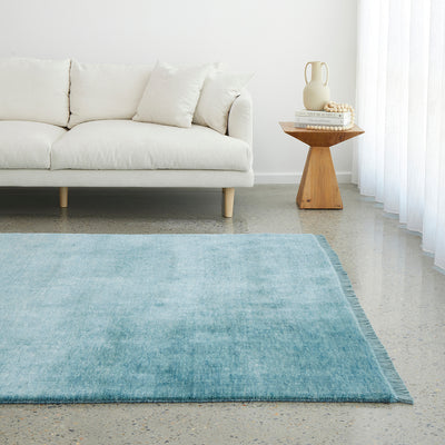 Kinship Sky Blue Rug 400x300cm - Light Blue - image 3