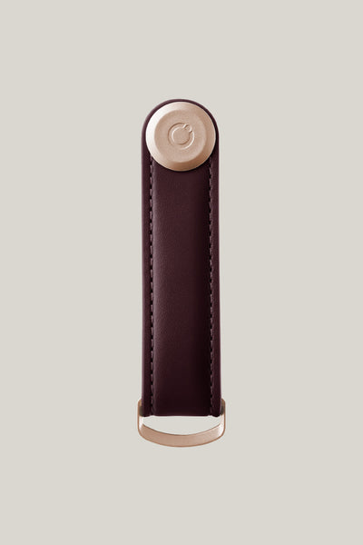 Leather Key Organiser - WINE - image 3