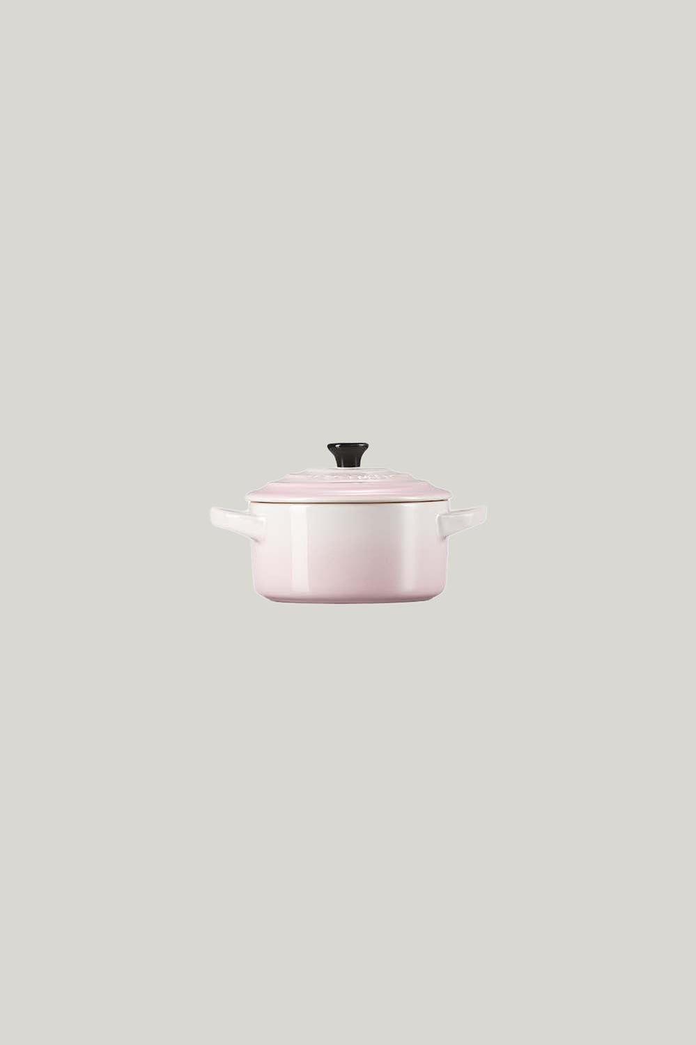 Stoneware Mini Cocotte 10cm - Shell Pink - image 2