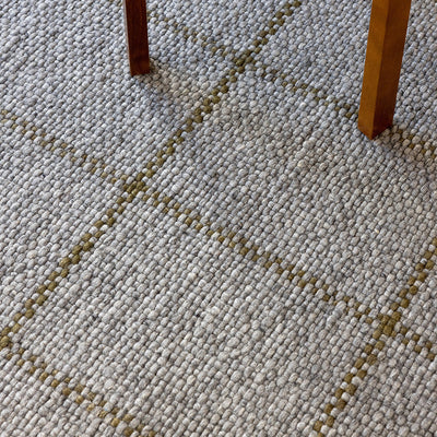 Craft Matter Check Slate Rug 200x140cm - Slate - image 4