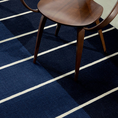 Tiibet Deep Blue Rug 240x170cm - Navy - image 3