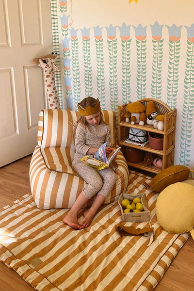 Striped Play Mat - Marigold - image 3