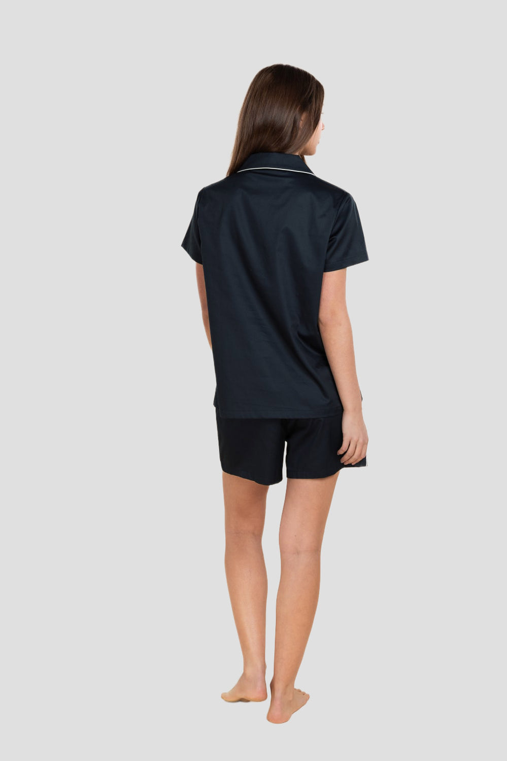 Camilla Cotton Short Pj Set - Navy - image 4