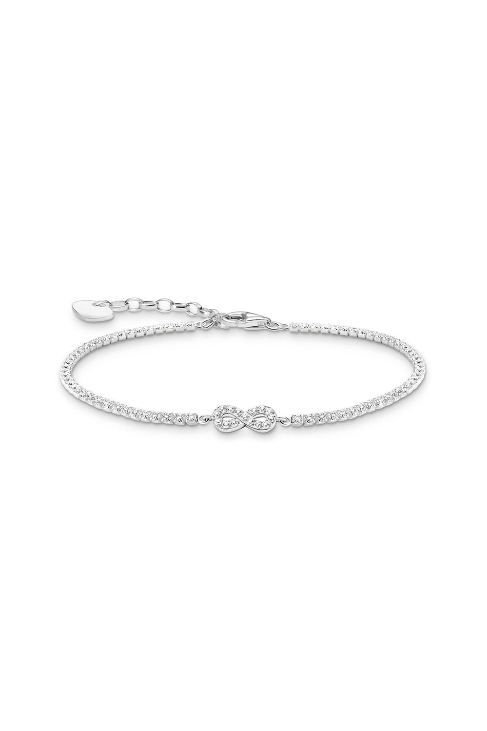 Tennis Bracelet Infinity In Silver - Silver - image 1