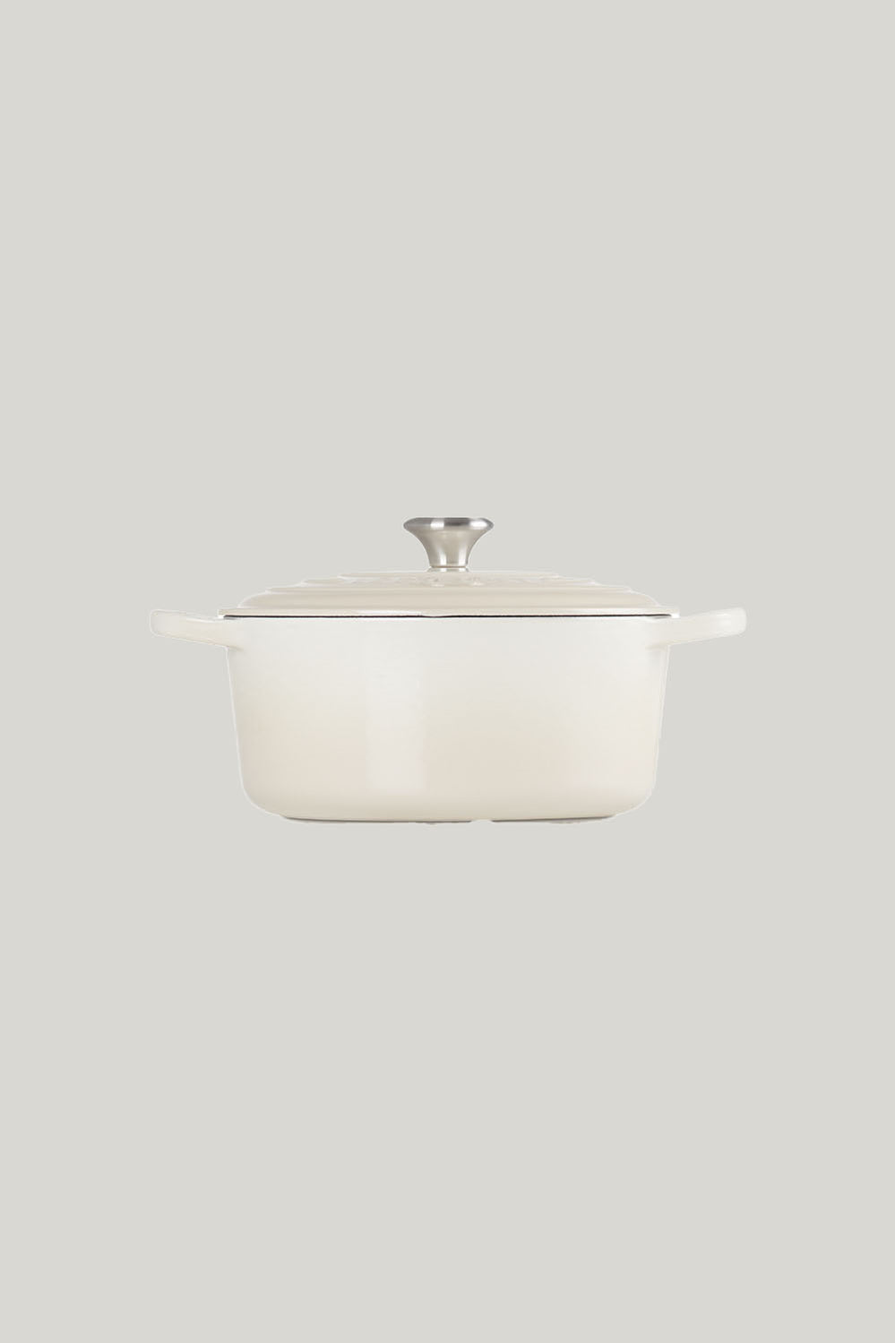 Signature Cast Iron Round Casserole 26cm - Meringue - image 2