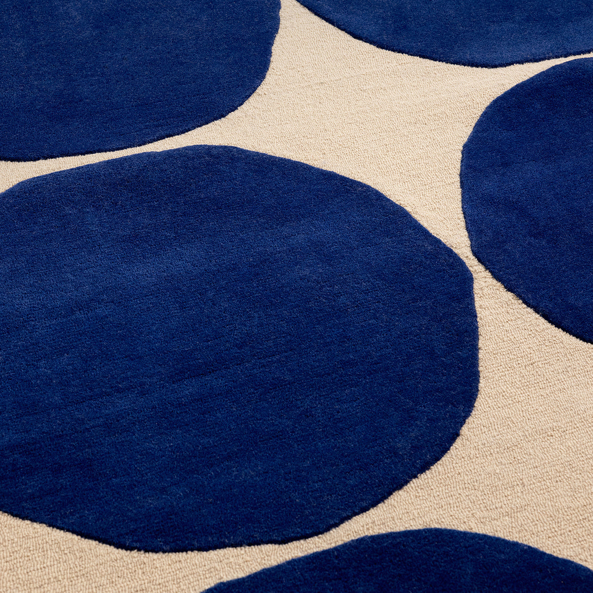 Isot Kivet Blue Rug 200x140cm - Off White - image 3