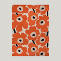 Unikko Orange Red Rug 280x200cm - Tangerine - image 1