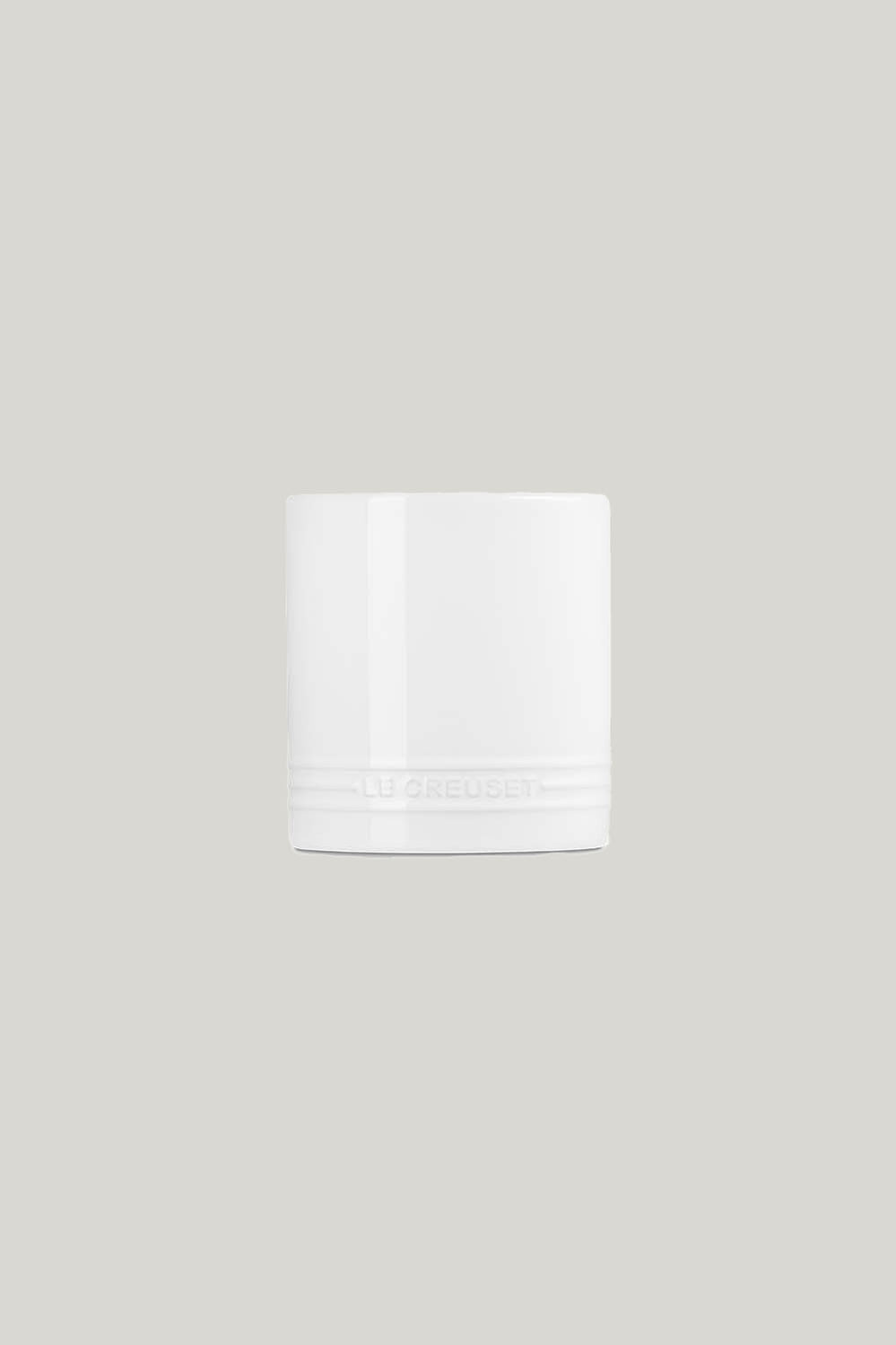 Stoneware Signature Utensil Jar 1.1l - White - image 2