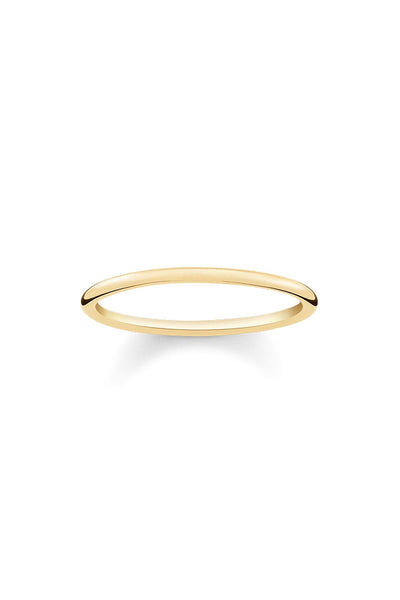 Classic Thin Ring In Gold - Gold - image 1