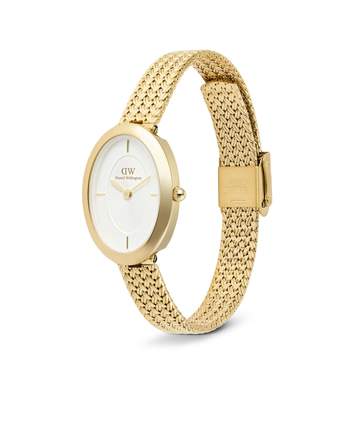 Juliette Braided Mesh White Sunray Gold - Gold - image 3