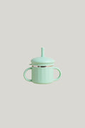 Fun Firsts Stainless Steel Cup With Silicone Sleeve - Mint - image 1