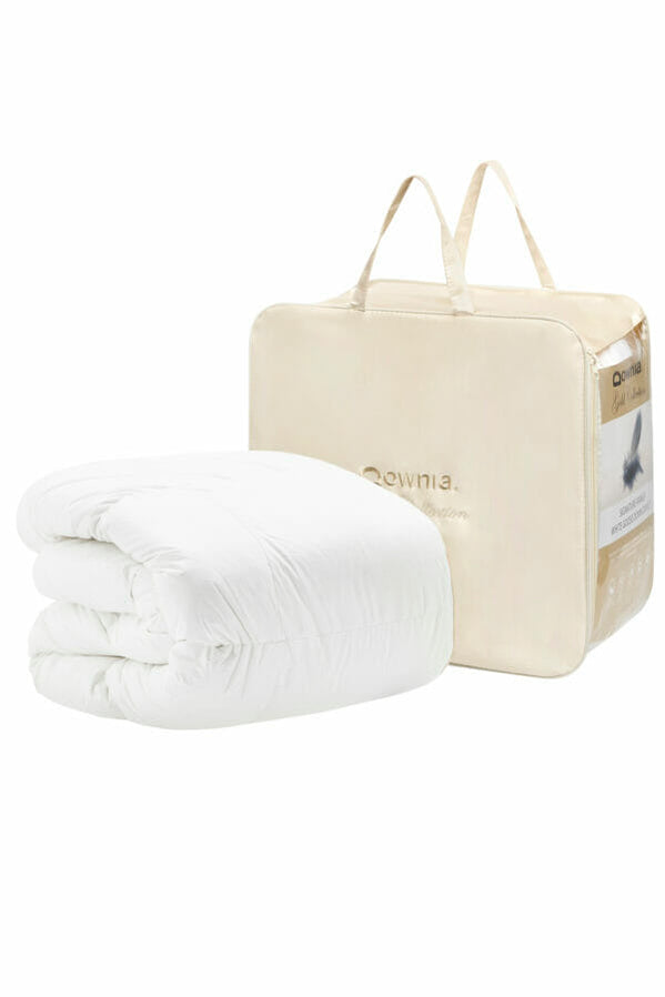 Gold Collection Signature Range 85% White Goose Down 15% Goose Feather Duvet - White - image 2