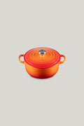 Signature Cast Iron Round Casserole 20cm - Volcanic - image 1