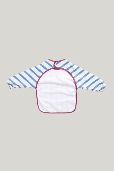 All-covered Smock Bib - Super Rad Blue - Blue - image 2
