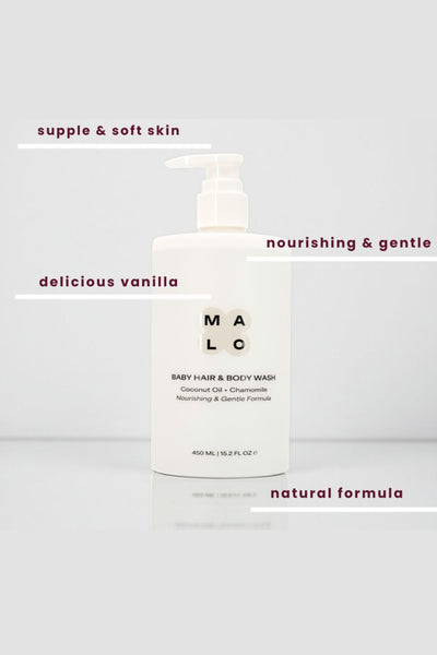 Baby Hair & Body Wash 450ml - NO COLOUR - image 3