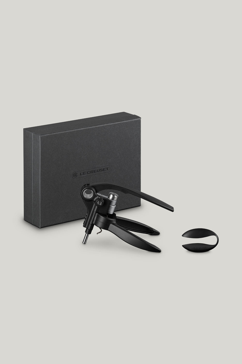 Lever Corkscrew With Foil Cutter Lm250 - Matte Black - image 1